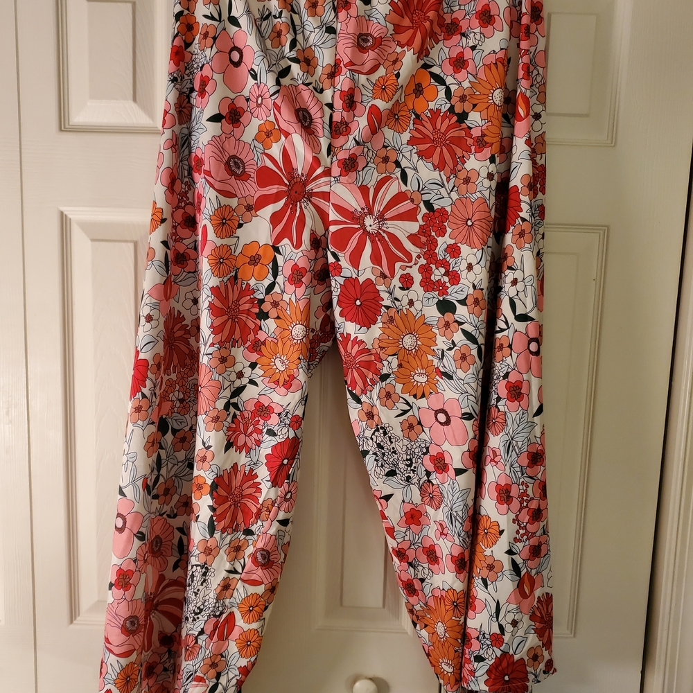 😎SHEIN Multicolor‎ Floral Pajama Pants